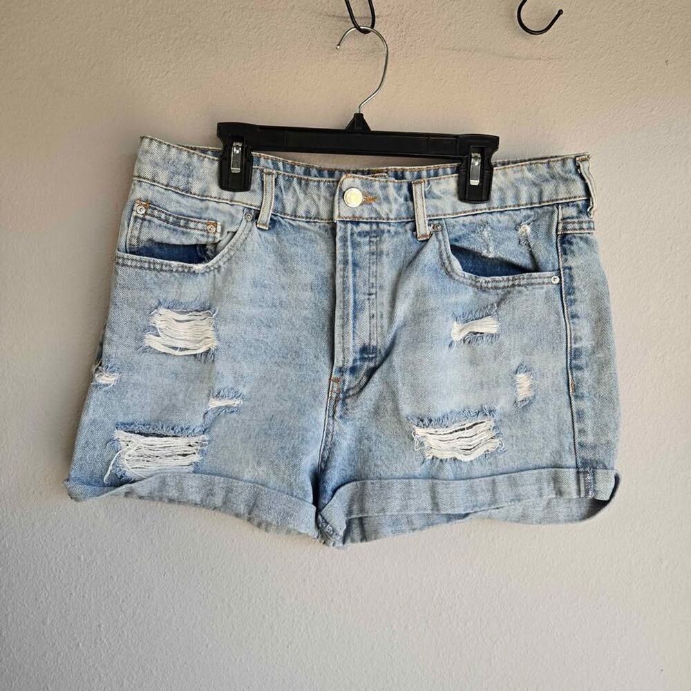 Forever 21 Distressed Denim Shorts